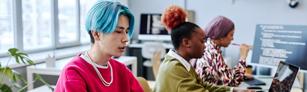 Generation Z bei der Arbeit