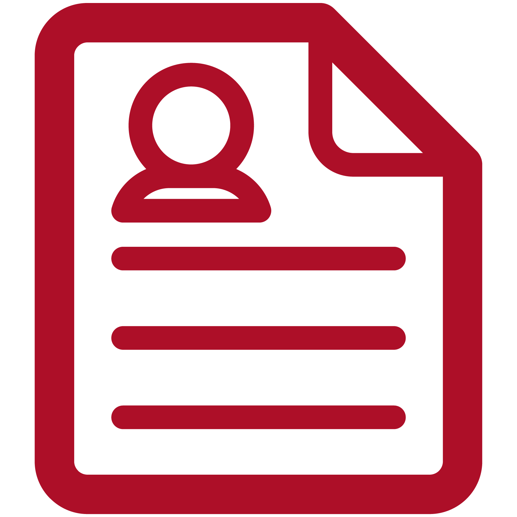 Icon Bewerbungsunterlagen