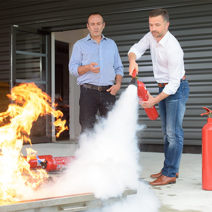 Weiterbildung zum/zur Brandschutzhelfer:in
