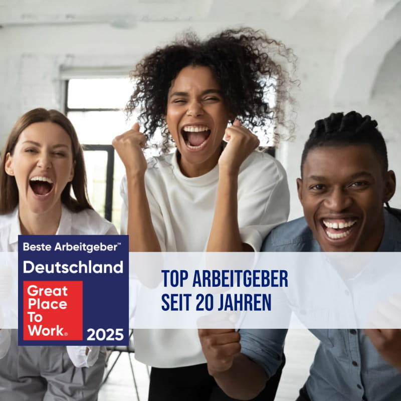 Great Place to Work-Auszeichnung der DIS AG