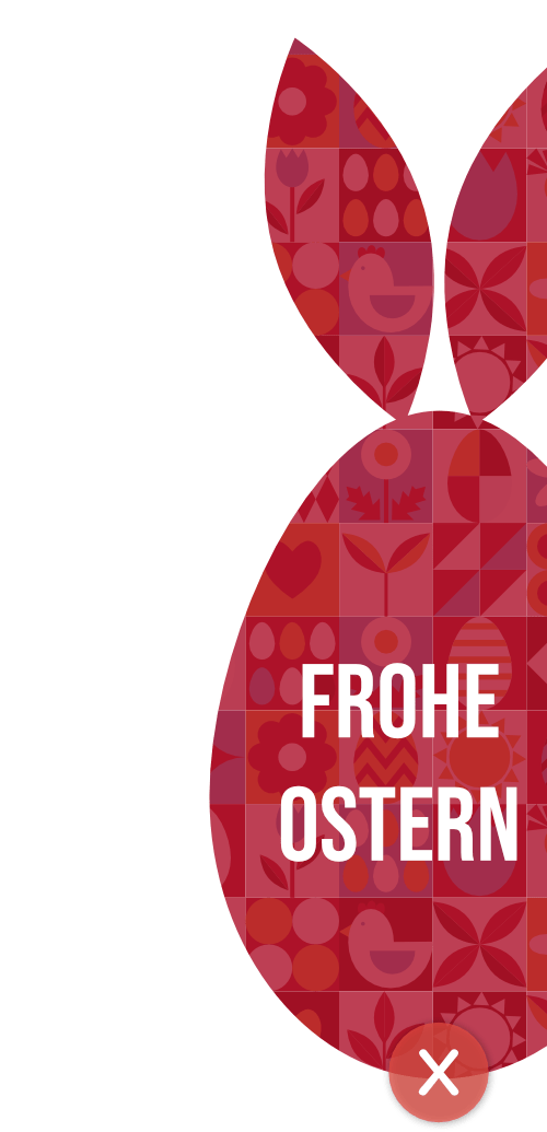 Frohe Ostern Hover